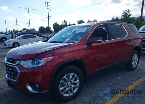 2021 Chevrolet Traverse Fwd Lt Cloth from USA, damaged, VIN 1GNERGKW0MJ236841